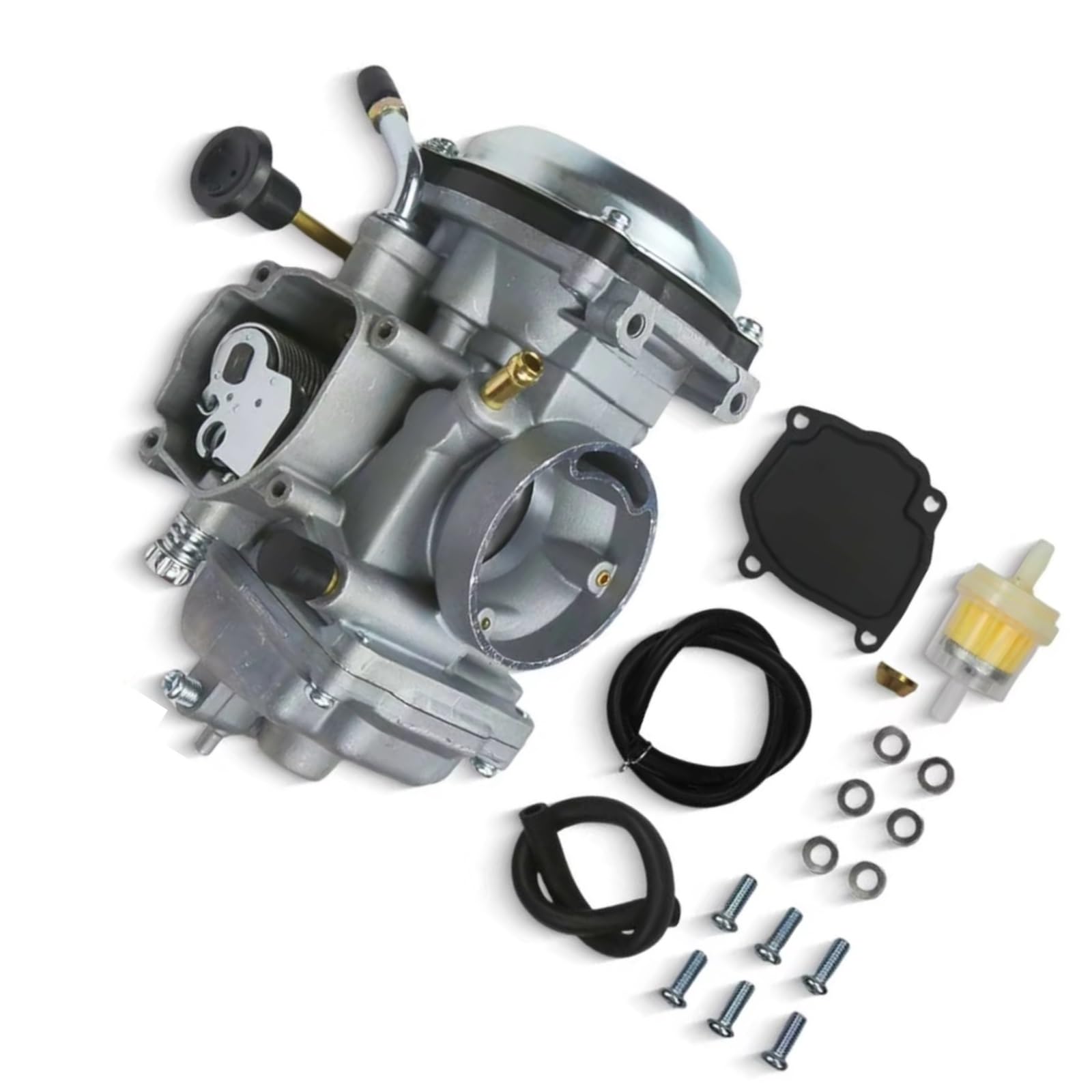 Carburador Scooter Compatible Con Yamaha Para YFM350 Para YFM350FW 1999 2000 2001 2002-2004 ATV Motocicleta Carburador Sistema Combustible Piezas Repuesto Accesorios