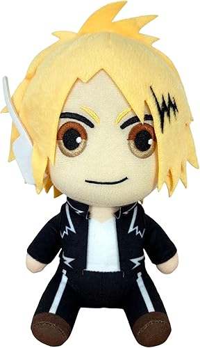 Great Eastern Entertainment My Hero Academia S2 - Disfraz de héroe Kaminari de peluche sentado de 7 pulgadas