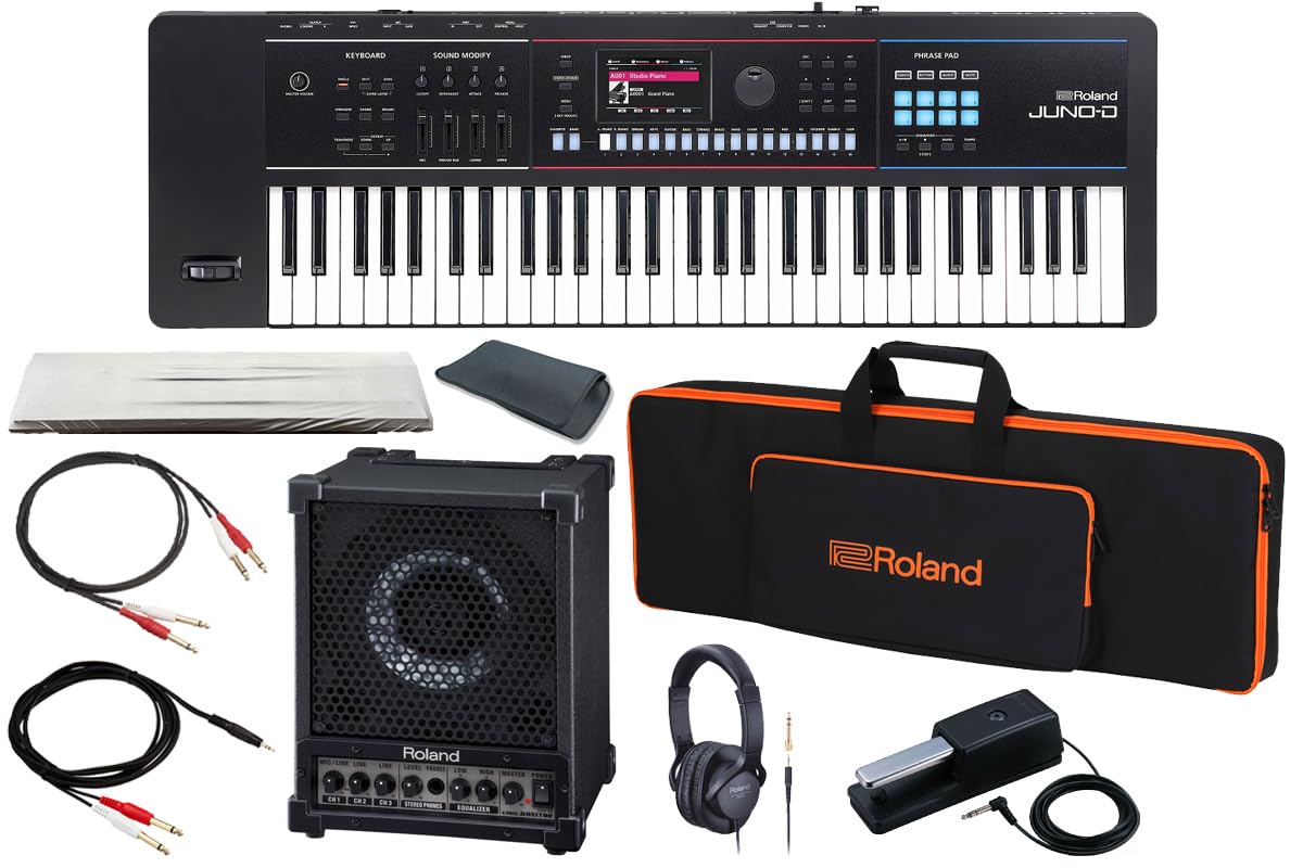 【値下げしました】Roland D-5 シンセサイザー　ケース ACアダプタ付き Amazon.co.jp: 《背負える専用キャリング・ケース プレゼント