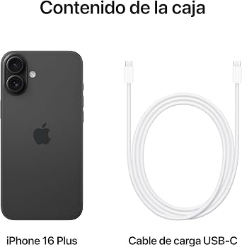 Apple iPhone 16 Plus de 128 GB: Smartphone 5G con Control de