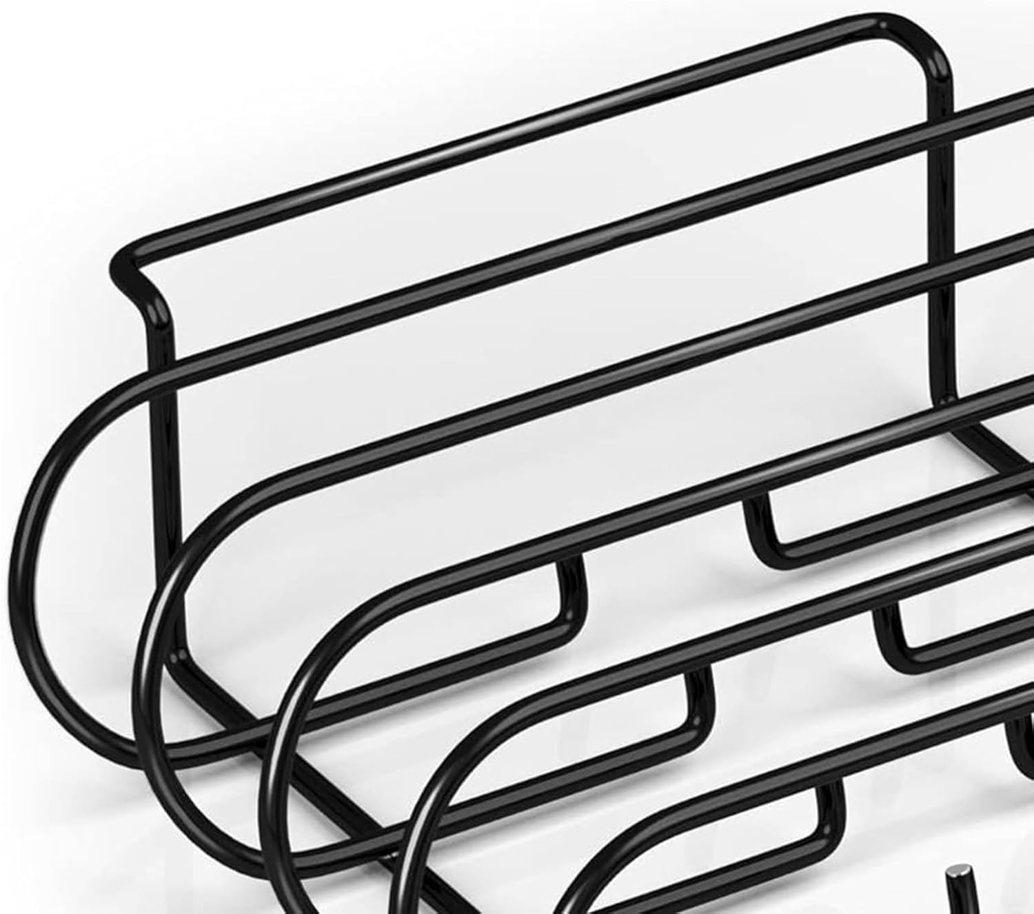 Rib Rack - 4-Slot Non-Stick Convenient Grill Stand | Grilling Barbecuing Rack BBQ Accessories,for Home Kitchen Picnic Outdoor Camping