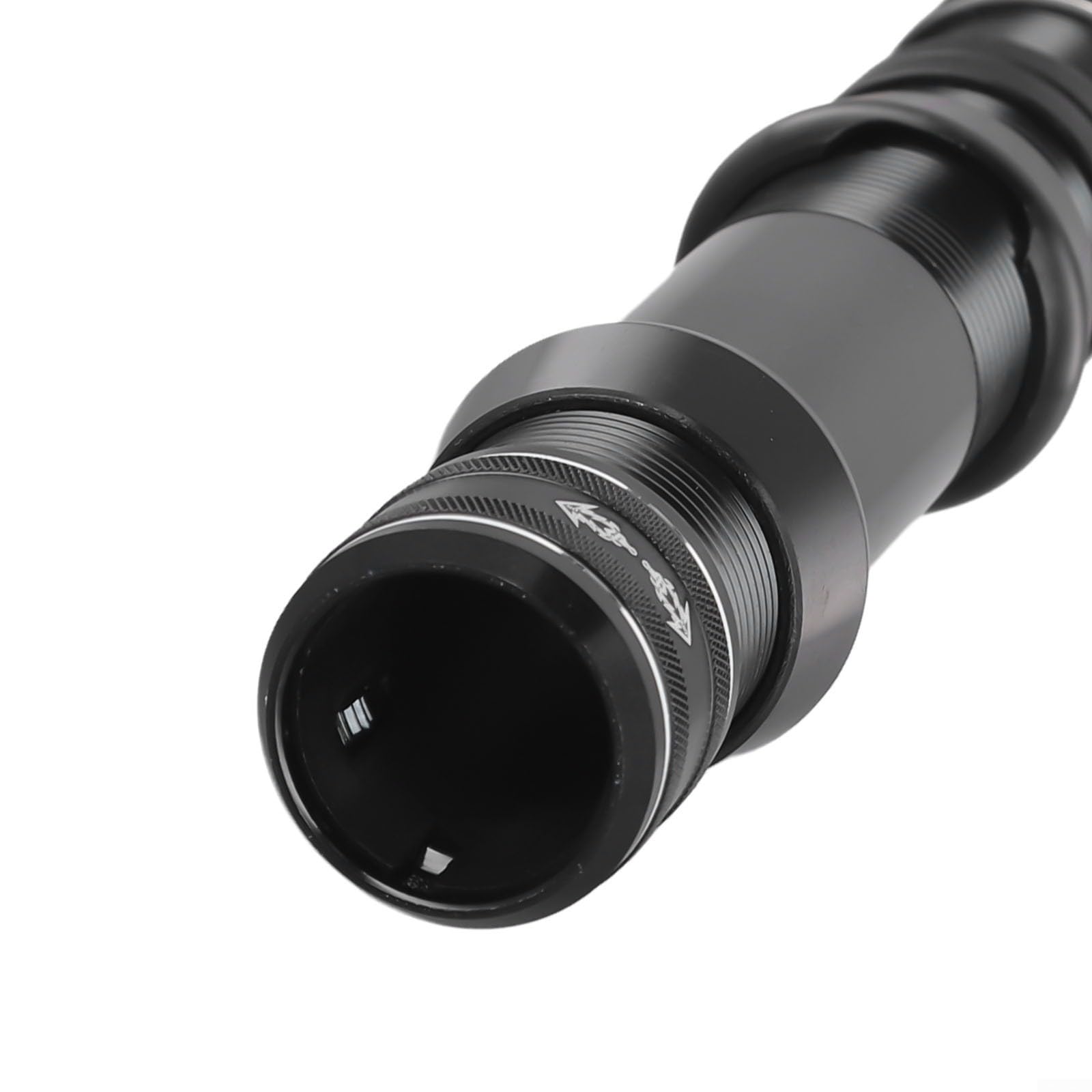 Moulinet de pêche en métal pour construction de canne à pêche à la mouche, diamètre intérieur de 16 à 28 mm, clip de fixation pour roue de pêche à la mouche, accessoire de réparation noir (26