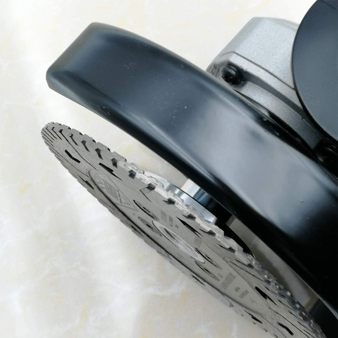 DT-DIATOOL 5 Inch Diamond Dual Blade Pack of 2 Cuting Grinding and Sharpening for Granite Marble Concrete