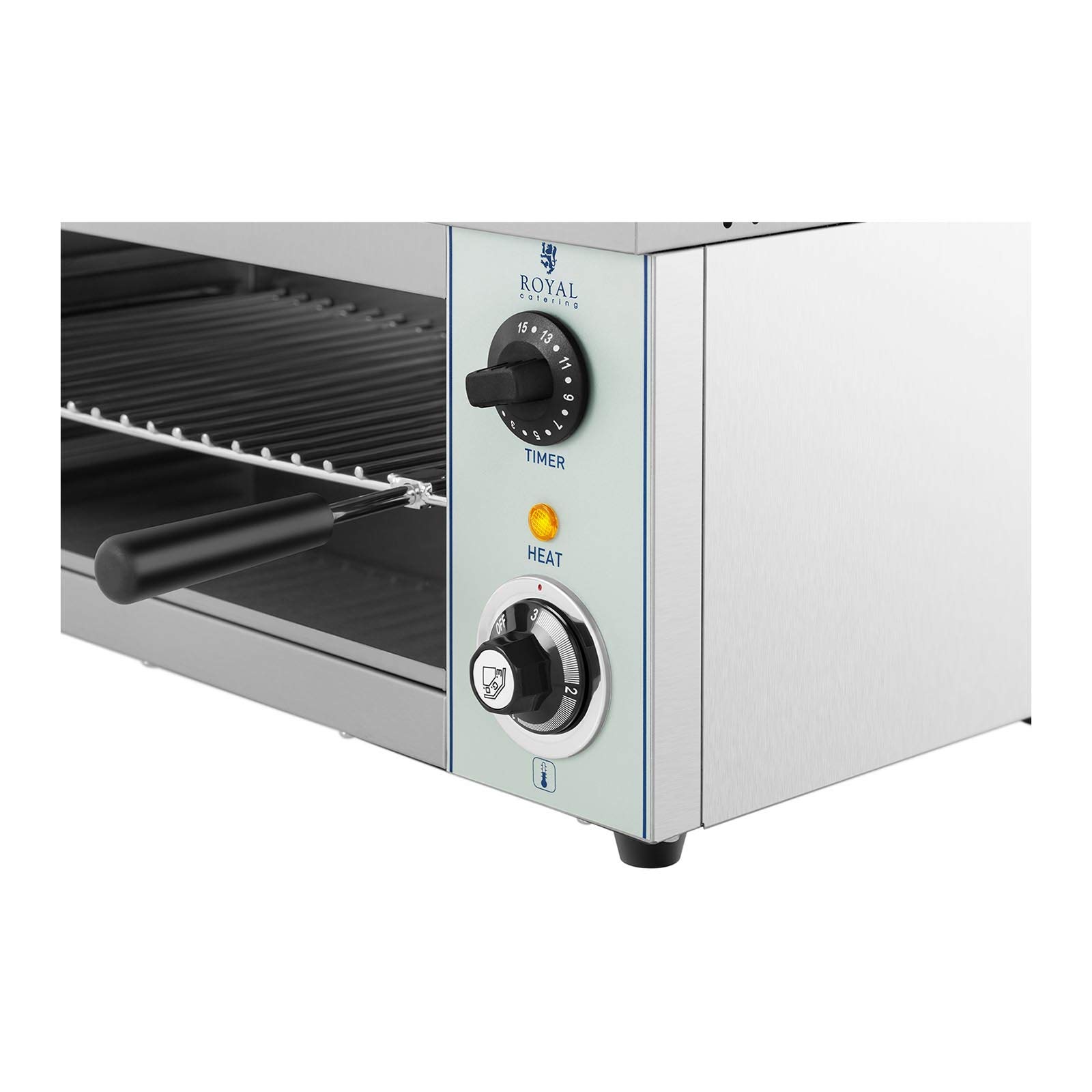 Royal Catering RCES-2000-EGO Tostador industrial 2000W 1 resistencia infrarrojos