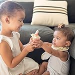 Moonkie Baby Oral Care & Feeding Bundle | Silicone Finger Toothbrush & Tongue Cleaner Kit (2 Pcs) + Baby Fruit Feeder with Freezer Tray (2 Pack) | BPA-Free, Safe for Infants 3+ Months | Teething Relie - Image 3