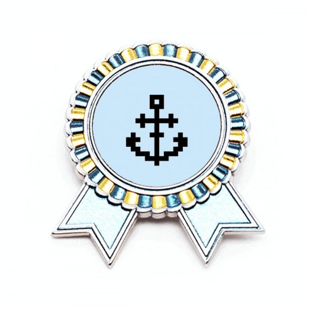 Broche en forme de pixel de voile d'été, l'esprit du grand large - 4