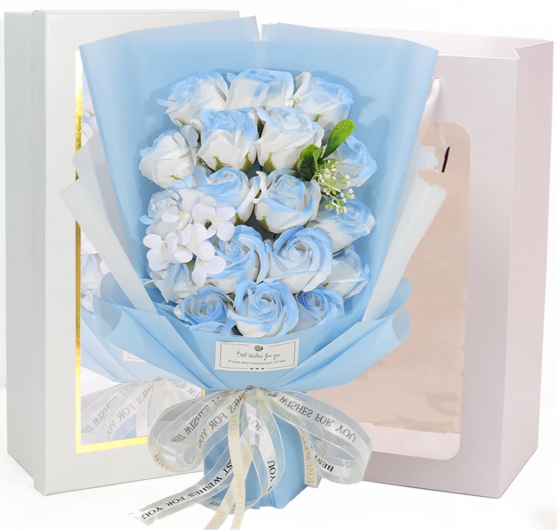 Amazon｜ソープフラワー花束 母の日プレゼント，誕生日プレゼント