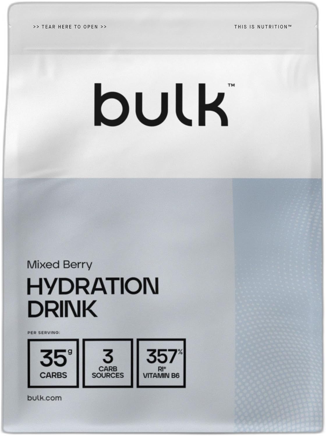 Bulk Hydration Powder, Mixed Berry, 500 g