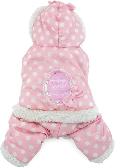 polka dot ski jacket