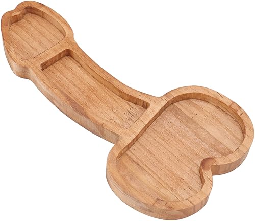 Bandeja de aperitivos, tabla de quesos con forma de trompeta, divertida para amigas para decoración de cocina (derecha)