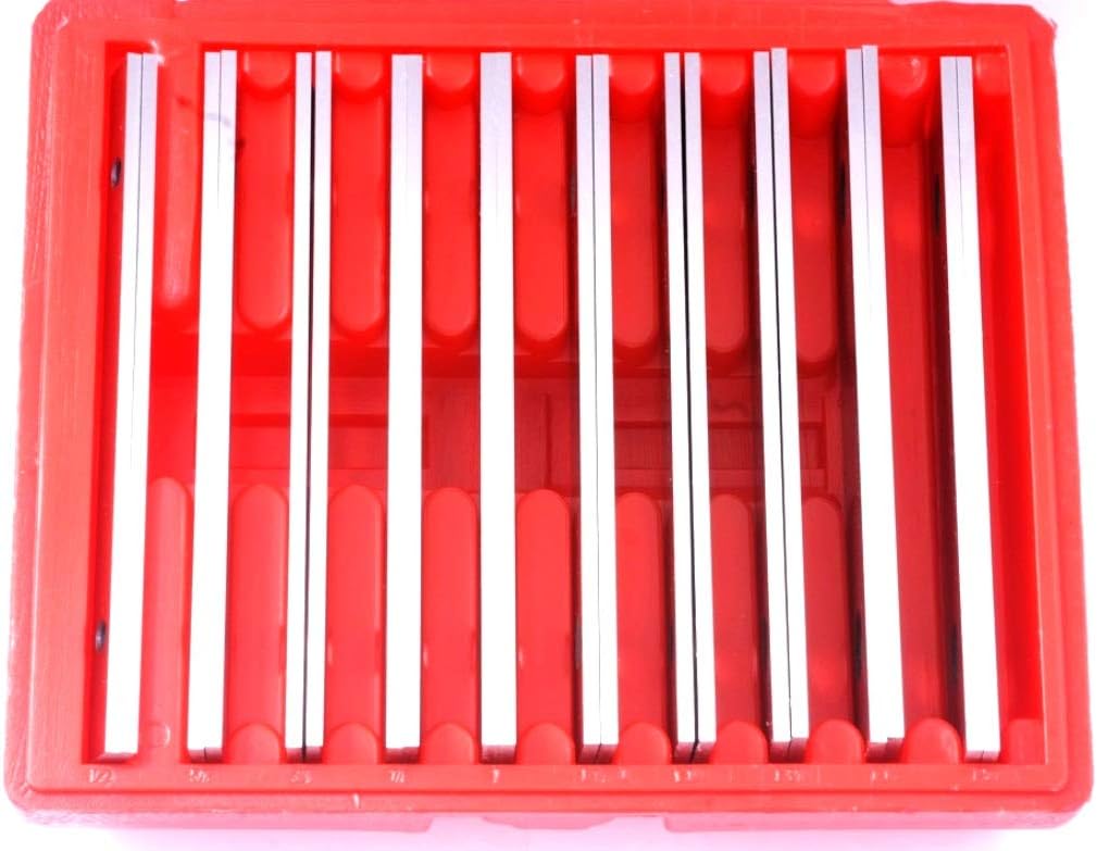 3900-3010 Parallel Set, 10 Pair, 1/8" x 6" (1/2" - 1-5/8" Range)