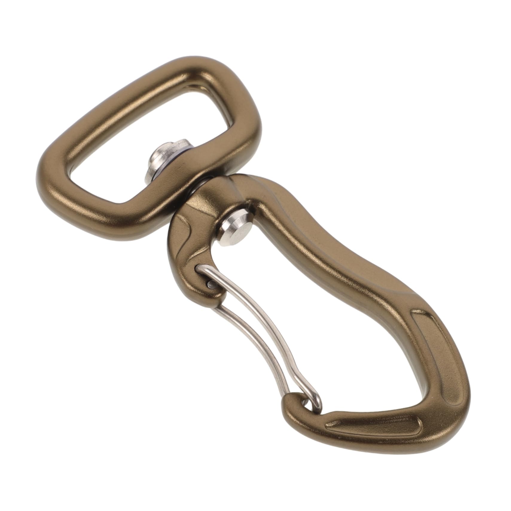 KESYOO Multi-use Carabiner Hook Clip 7075 Aluminum Swivel Locking Carabiner for Tent and Hiking