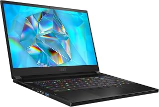 MSI Creator 15 15.6" UHD 4K OLED Ultra Thin Bezel 100% DCI-P3 Thin and Light Creator Laptop Intel Core i7-11800H RTX3080 16GB DDR4 1TB NVMe SSD TB4 Win10 Pro VR Ready - Black (A11UH-631)
