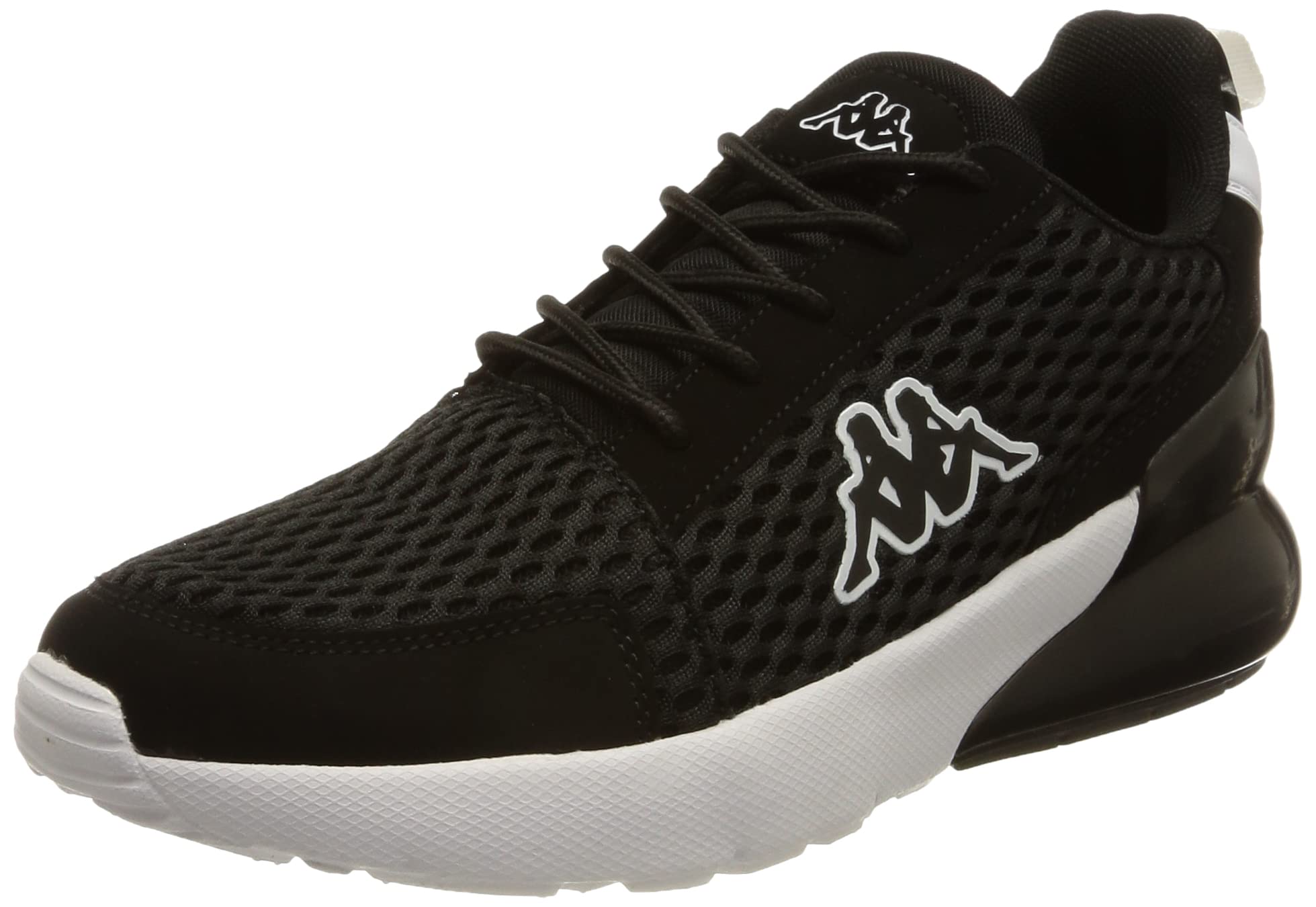 Kappa Colp 1.2, Zapatillas Unisex Adulto, Negro Blanco, 37 EU