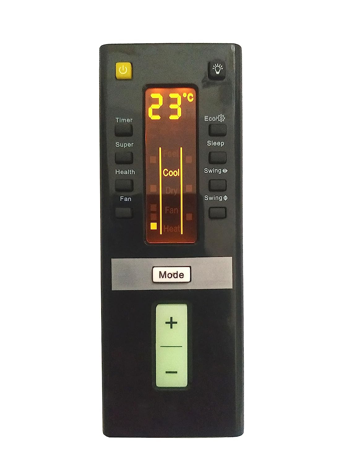SIWAN | 3 Years Warranty | AC Remote Control with Display Light Compatible for IFB AC Remote 1.5 Ton 2.0 Ton with Backlight (Pack of 1) (B0C9HNN1KN) Amazon Price History, Amazon Price Tracker