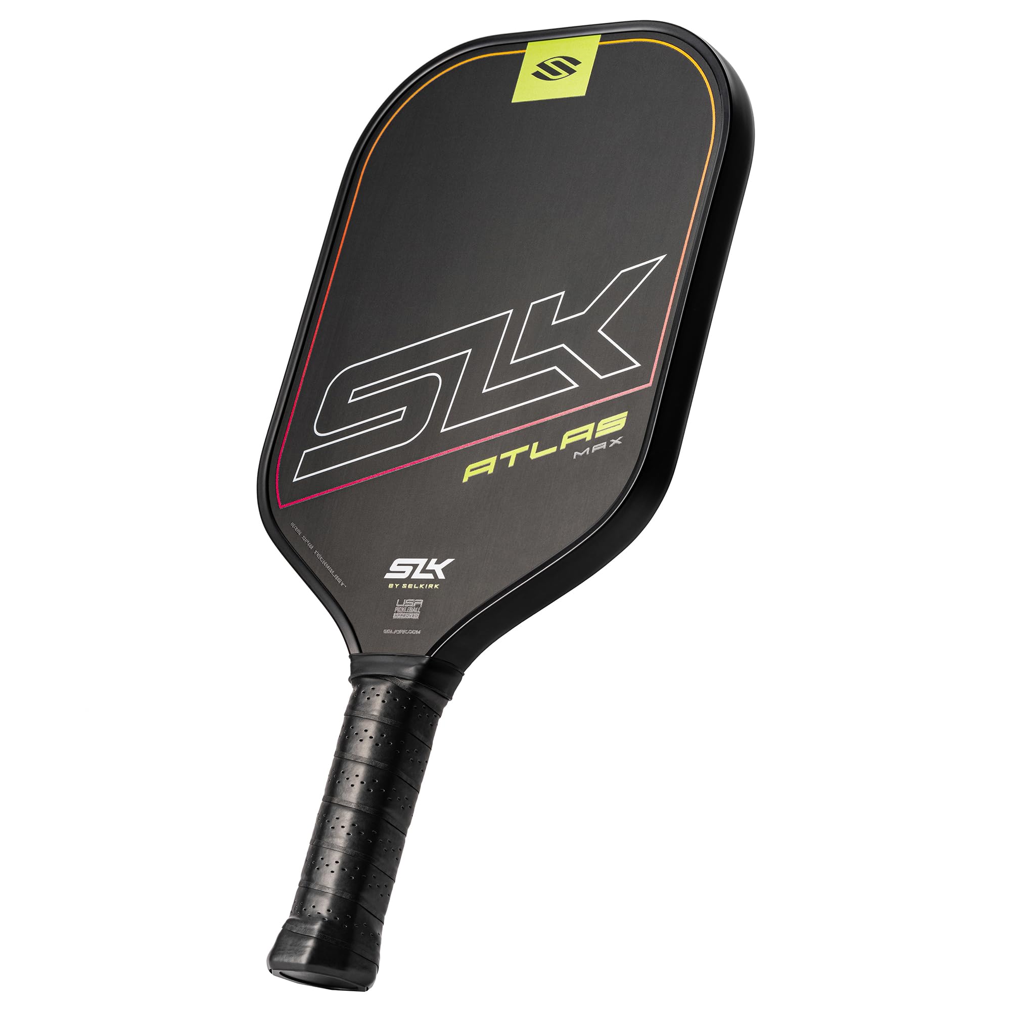 Selkirk Sport SLK Atlas Pickleball Paddles | Carbon Fiber Honeycomb | A midweight pickleball racket built for beginners, with a forgiving sweet spot and added spin