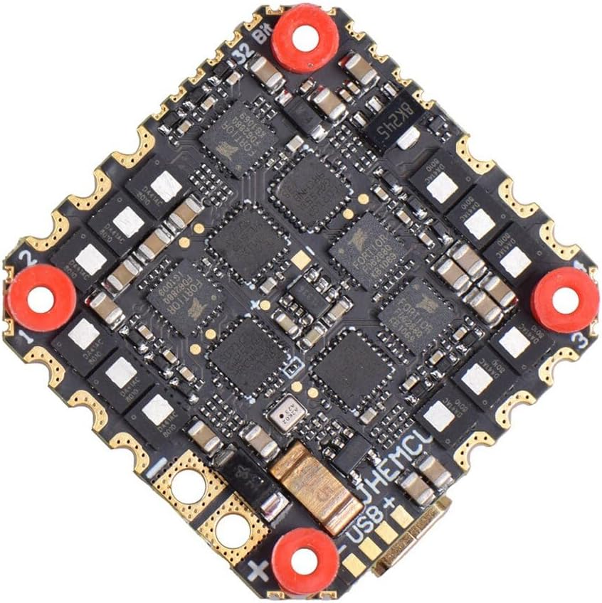 QWinOut GHF745AIO MPU6000 F745 Flight Controller Built-in BEC OSD Module for DIY RC Drone (50A)