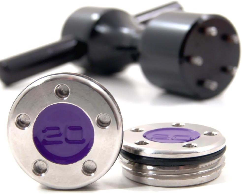 19th Hole Custom Shop 2 of 20g Purple Weight for Scotty Cameron Putters with Wrench Tool