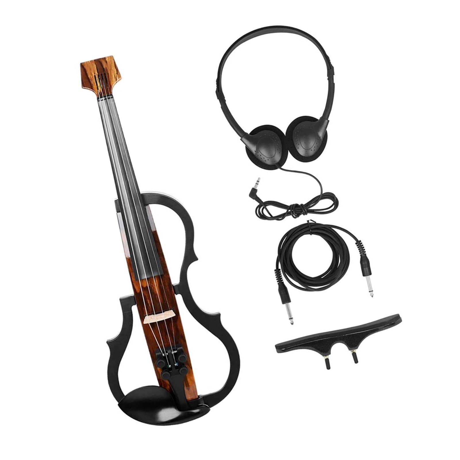 Violino Elettrico 4/4 Professionale In Fibra Di Carbonio Accessori Per Strumenti A Corda Violino