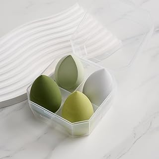 Juego de 4 esponjas de maquillaje profesional...