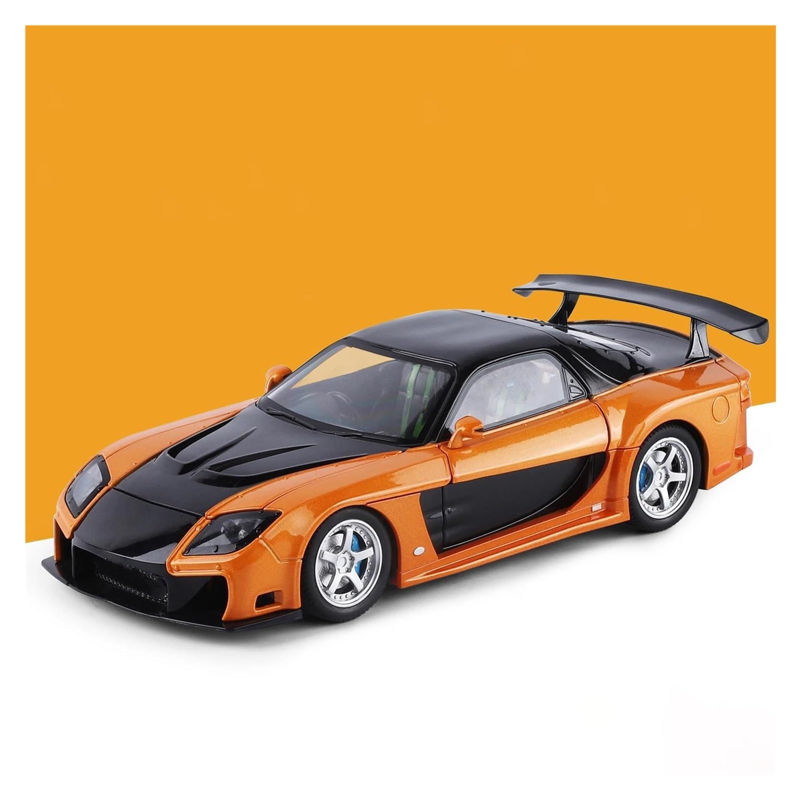 Btwodian Scale Model Car For Mazda RX7 RX-7 Diecast Model Car