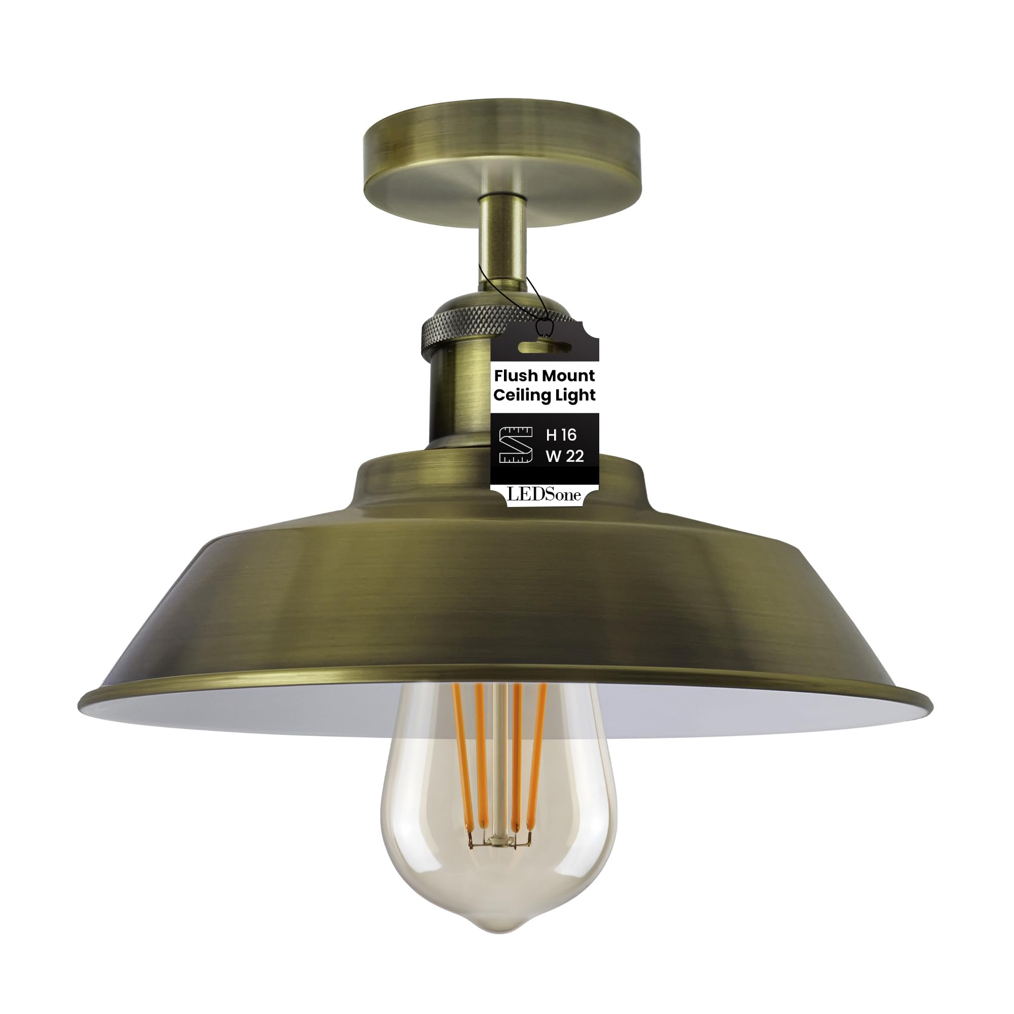 Bathroom Industrial Ceiling Light
