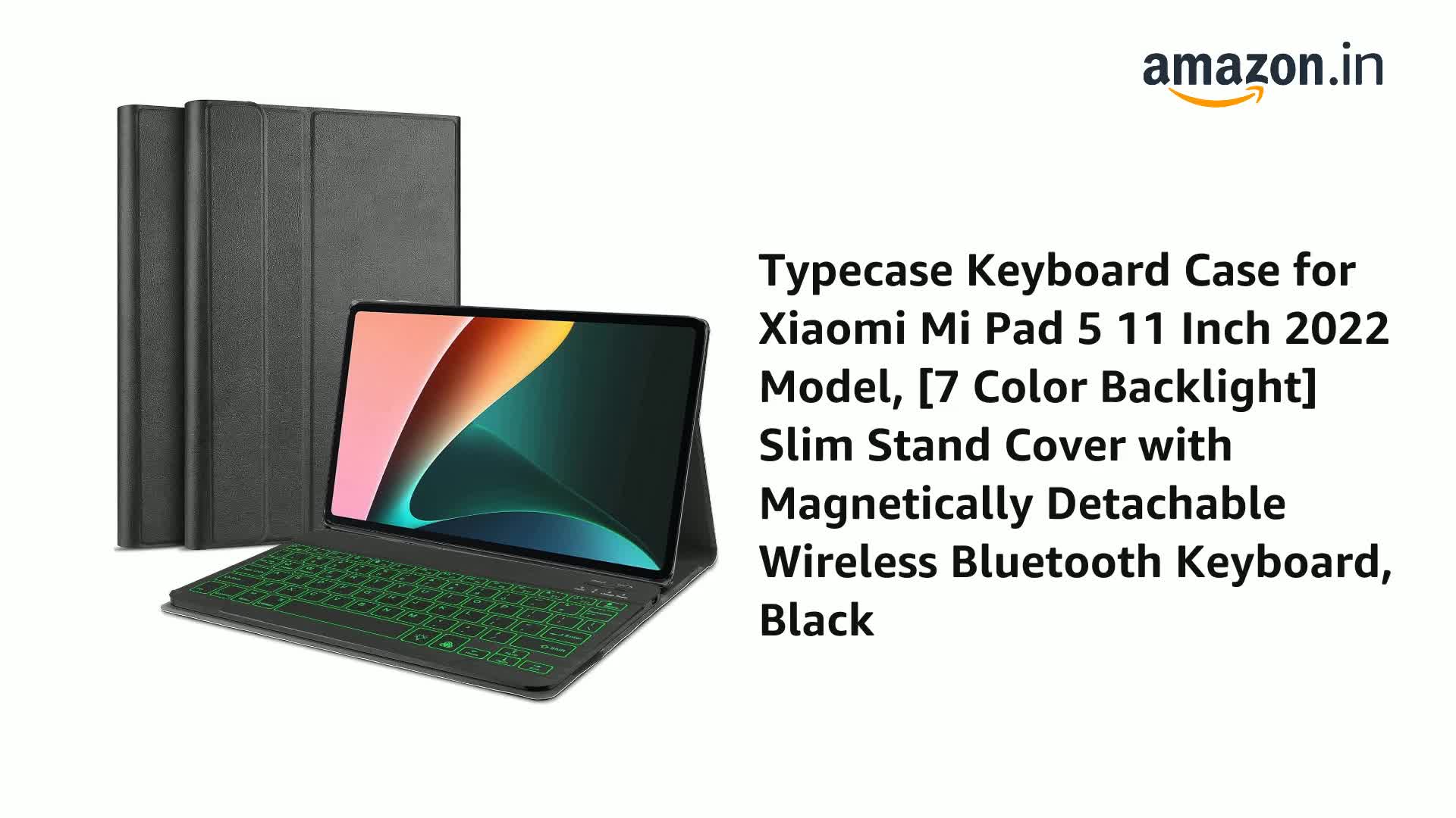 typecase Keyboard Case for Xiaomi Pad 7/ Pad 7 Pro 11.2 inch (2024