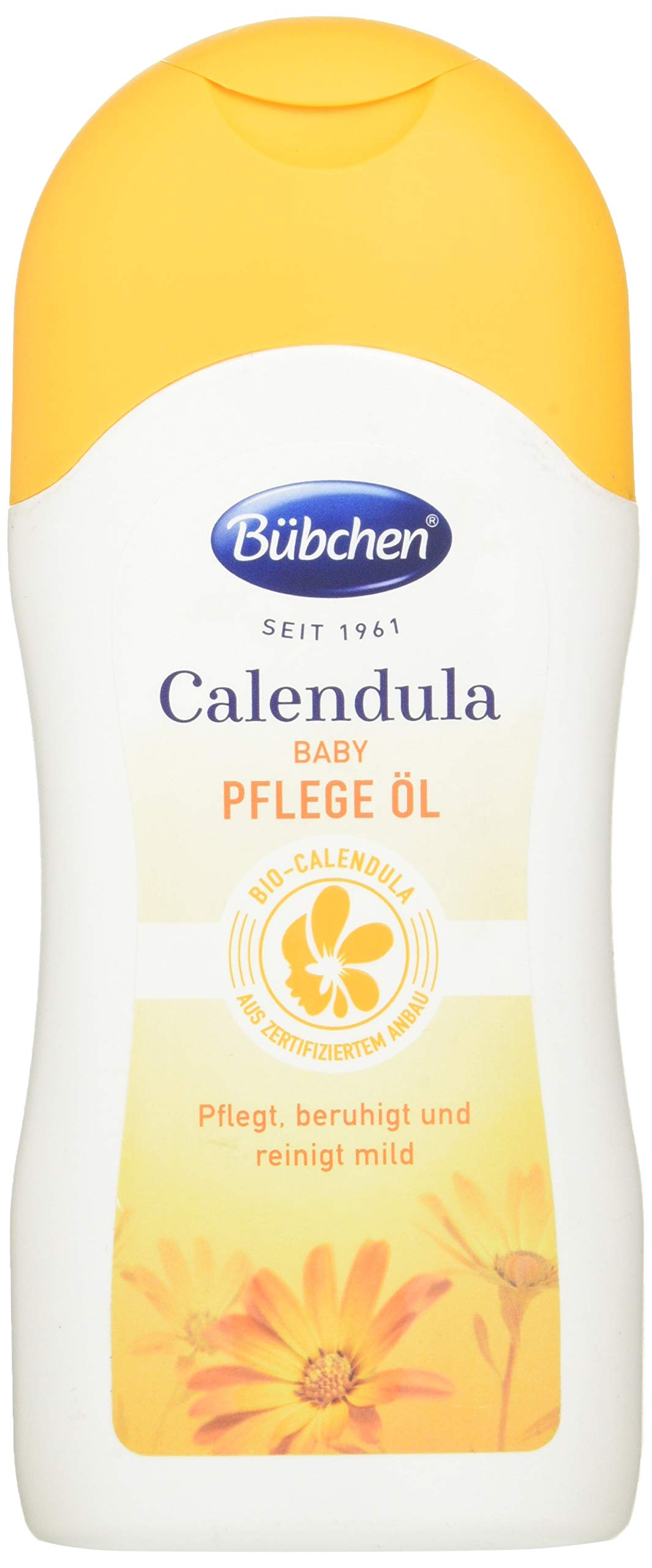 Bbchen Calendula Pflege l, mit BIO-Calendula zum Schutz empfindlicher  Babyhaut, 200 ml : Amazon.de: Baby