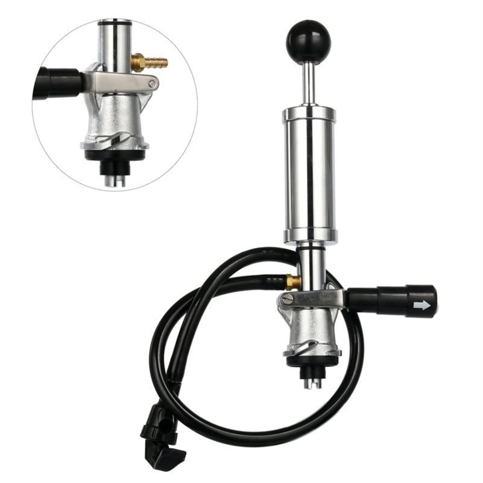 bierbrauset Heavy Duty Bierfasszapfpumpe Kegerator Party Taps S System 4 Zoll Heimbrau-Sets