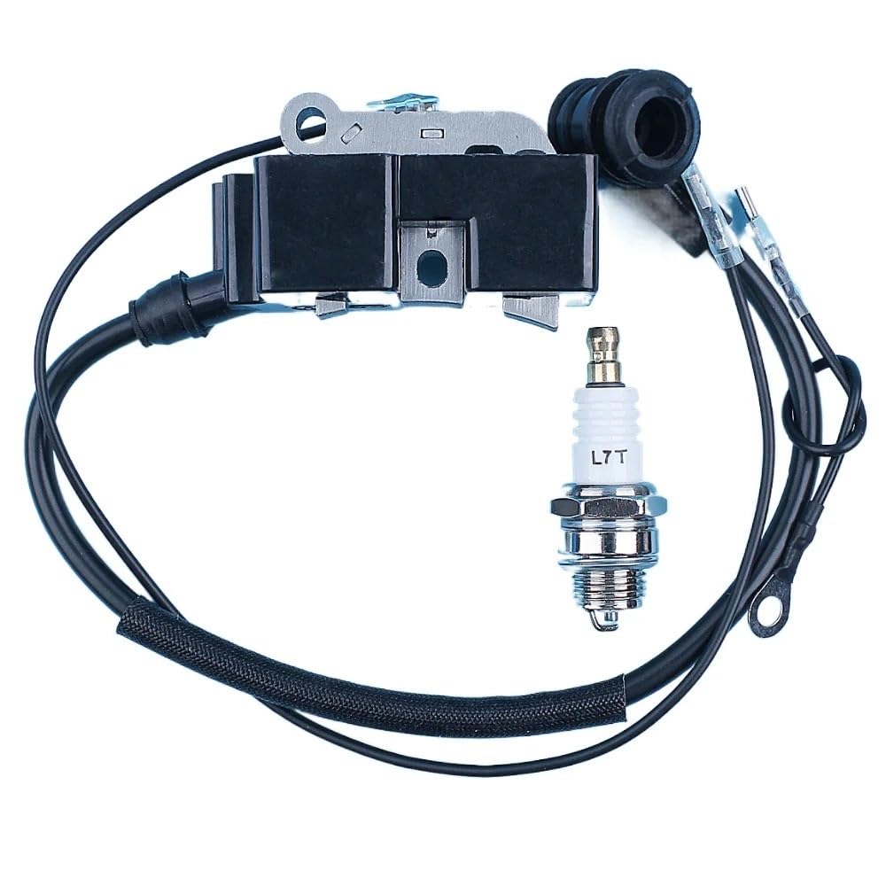Bujía de bobina de encendido compatible con Husqvarna 385 390 XP 365 371 372 372XP # 503 96 24-06 pieza de motosierras