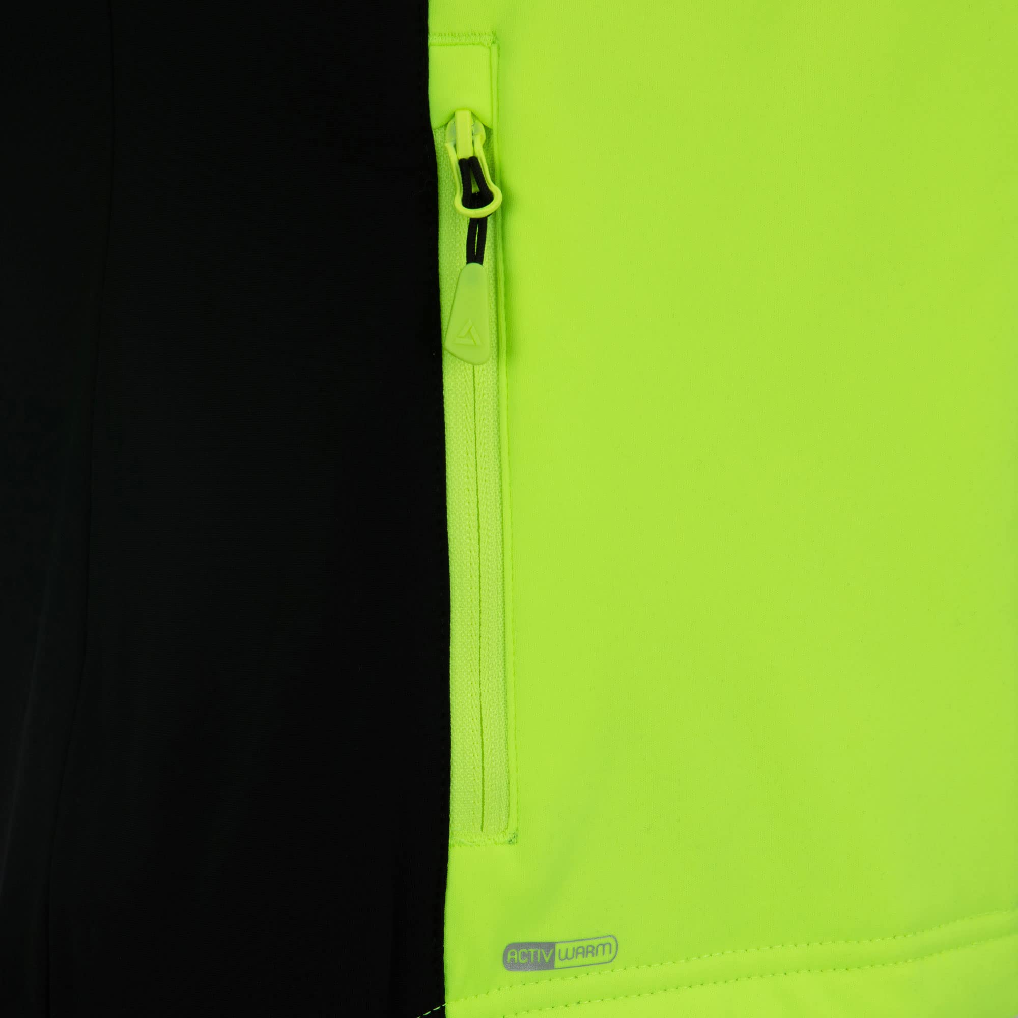 Airtracks Damen Winter Fahrradjacke Pro Line II - Softshell Thermo Radjacke - Windstopper Winddicht Wasserabweisend
