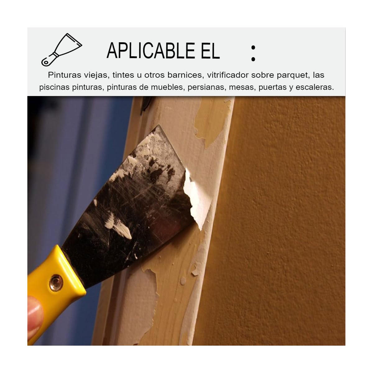Detergente decapante, Decapante para barnices y esmaltes sobre madera - 5 L - ARCANE INDUSTRIES | Decapar Pinturas, barnizados, barnizados y vitrificadores sobre madera, gel incoloro, sin enjuague - Arcane Industries