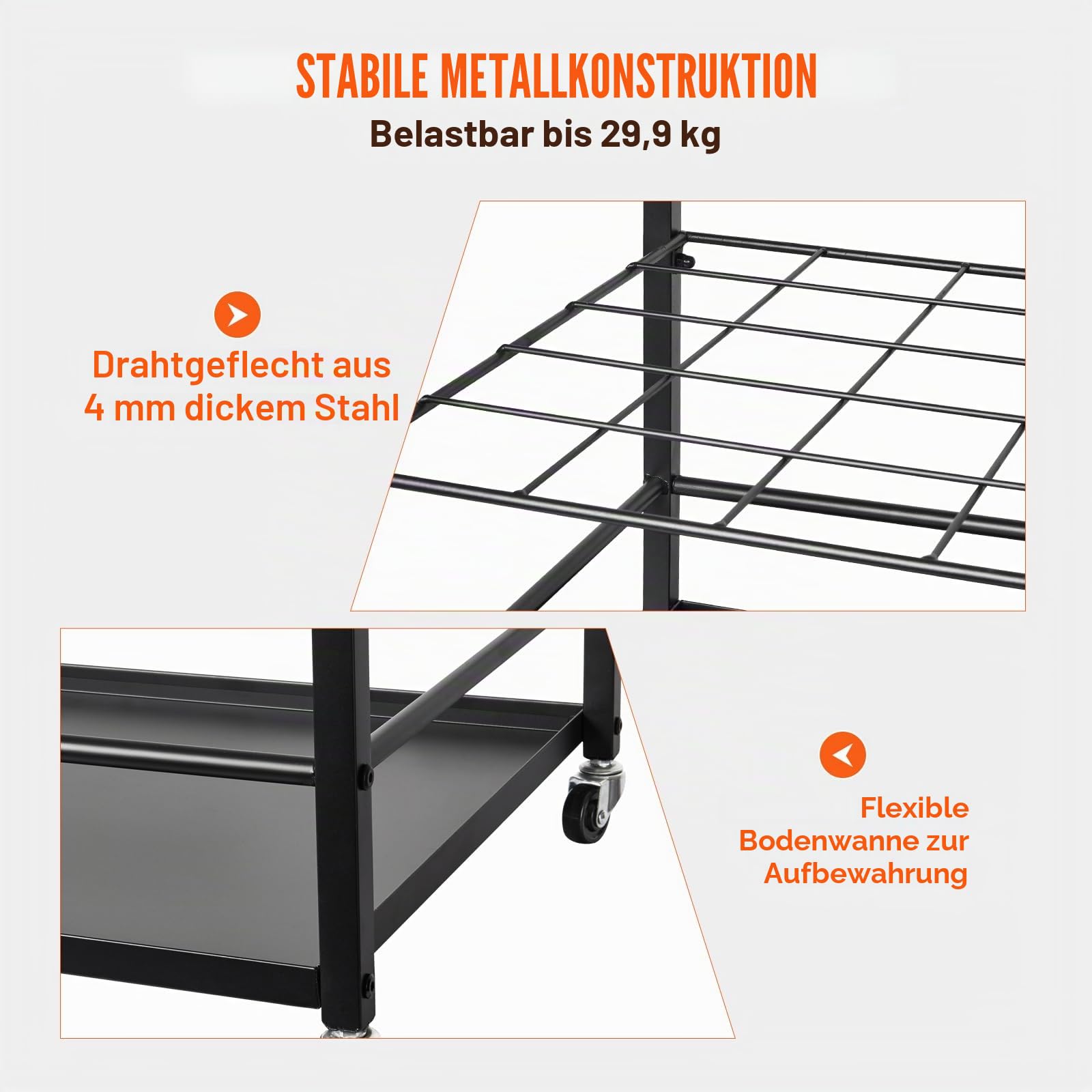 VEVOR Blaupausen Aufbewahrungsregal, Blaupausenhalter mit 50 Fächern und Rädern, Blaupausen Aufbewahrungswagen aus Metall für Karten, Poster, Architektur, Rollordnerhalter für Büro, Schule, Studios