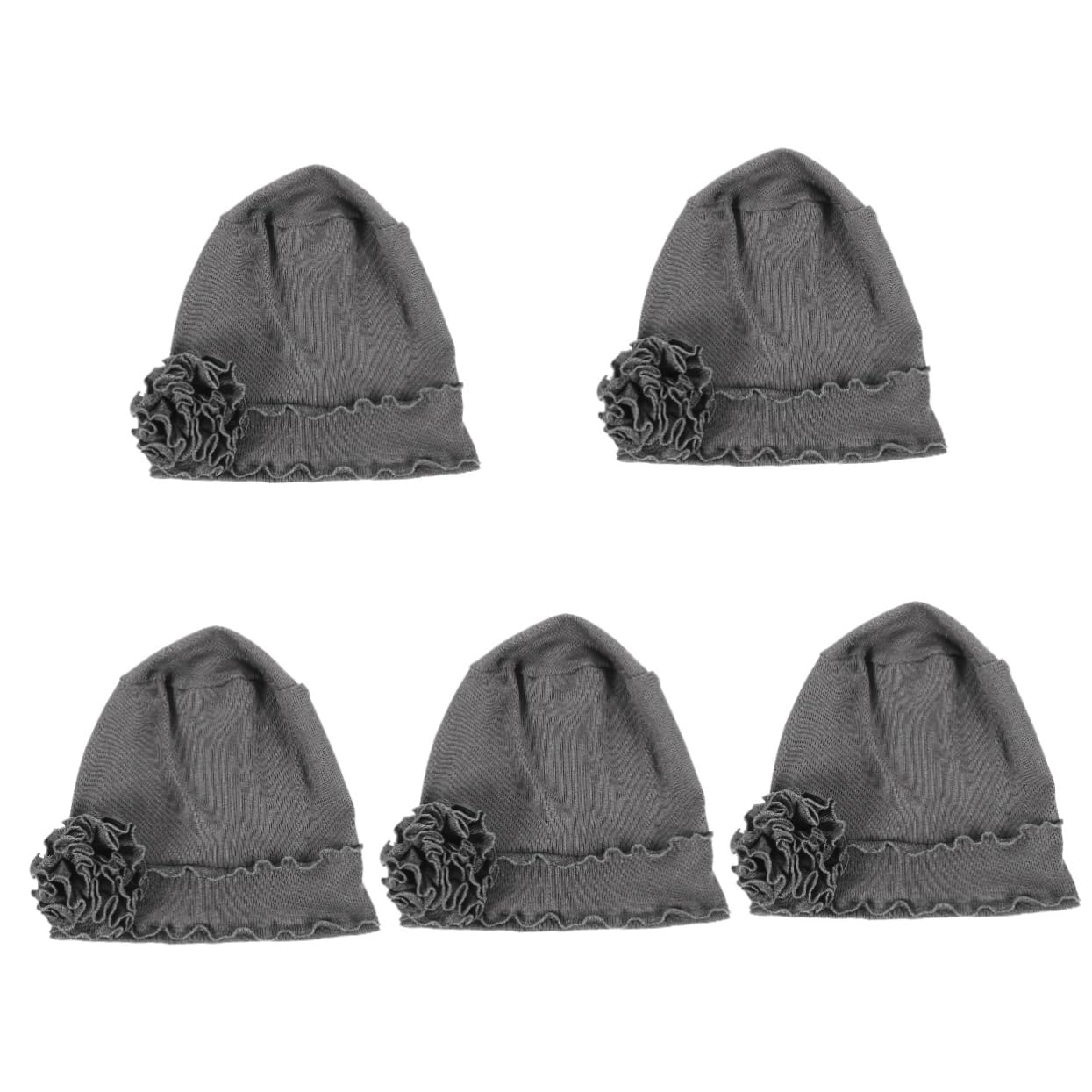 GALPADA 5piezas Sombrero Turbante De Mujer para Quimioterapia Gorro y Transpirable para Pérdida De Cabello
