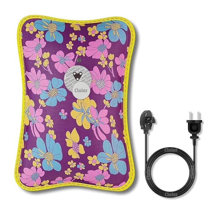 Heating Bag, Hot Water Bags for Pain Relief, Heating Pad-Heat Pouch Hot Water Bottle Bag, Electric Hot Water Bag, Heating Pad for Pain Relief- with Hand Warmer Pockets (MULTICOLOUR)