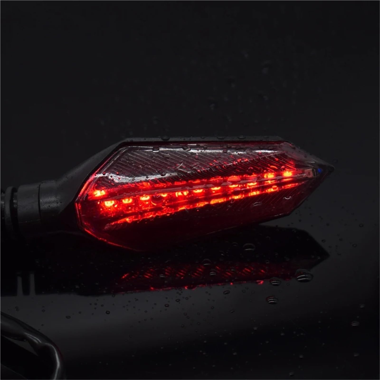 Lampeggiatore per moto per indicatori di direzione per LED per KAWASAKI(2pairs Yellow-Yellow)