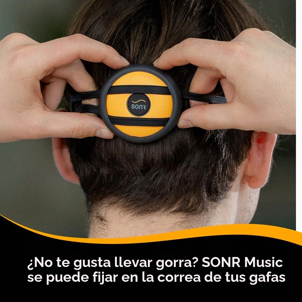 SONR Reproductor de música subacuático de oreja abierta para nadadores, auriculares de natación, reproductor MP3 de conducción ósea impermeable, auriculares de natación subacuática con Bluetooth