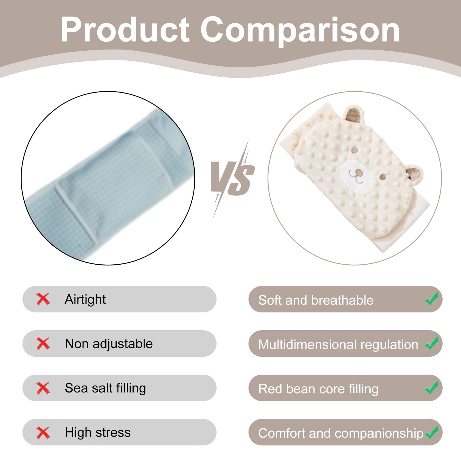 Bouillotte Bebe Anti Colique, Ceinture Chauffante Sèche Anti-Colique Pour Nourrisson, Idéale Pour Les Maux De Ventre Et Les Ballonnements, Garnissage En Pierres De Haricots Rouges
