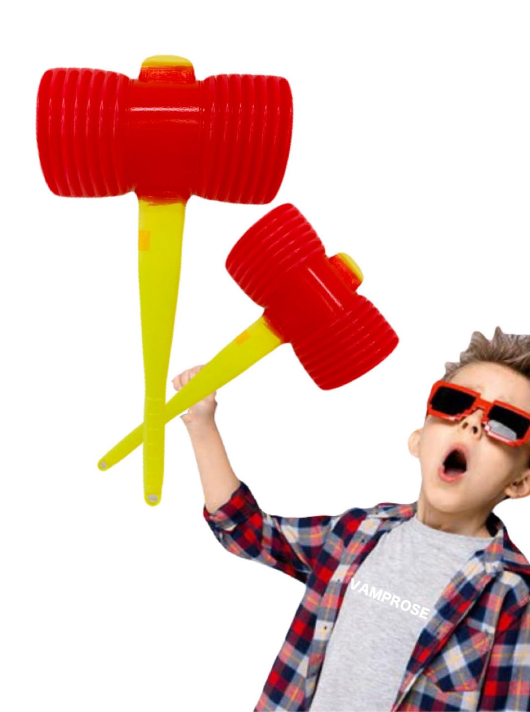 Amazon | ピコピコハンマー 2個セット 元祖たたいてかぶってじゃんけん