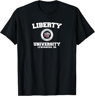 Liberty University Flames Circle Logo T-Shirt
