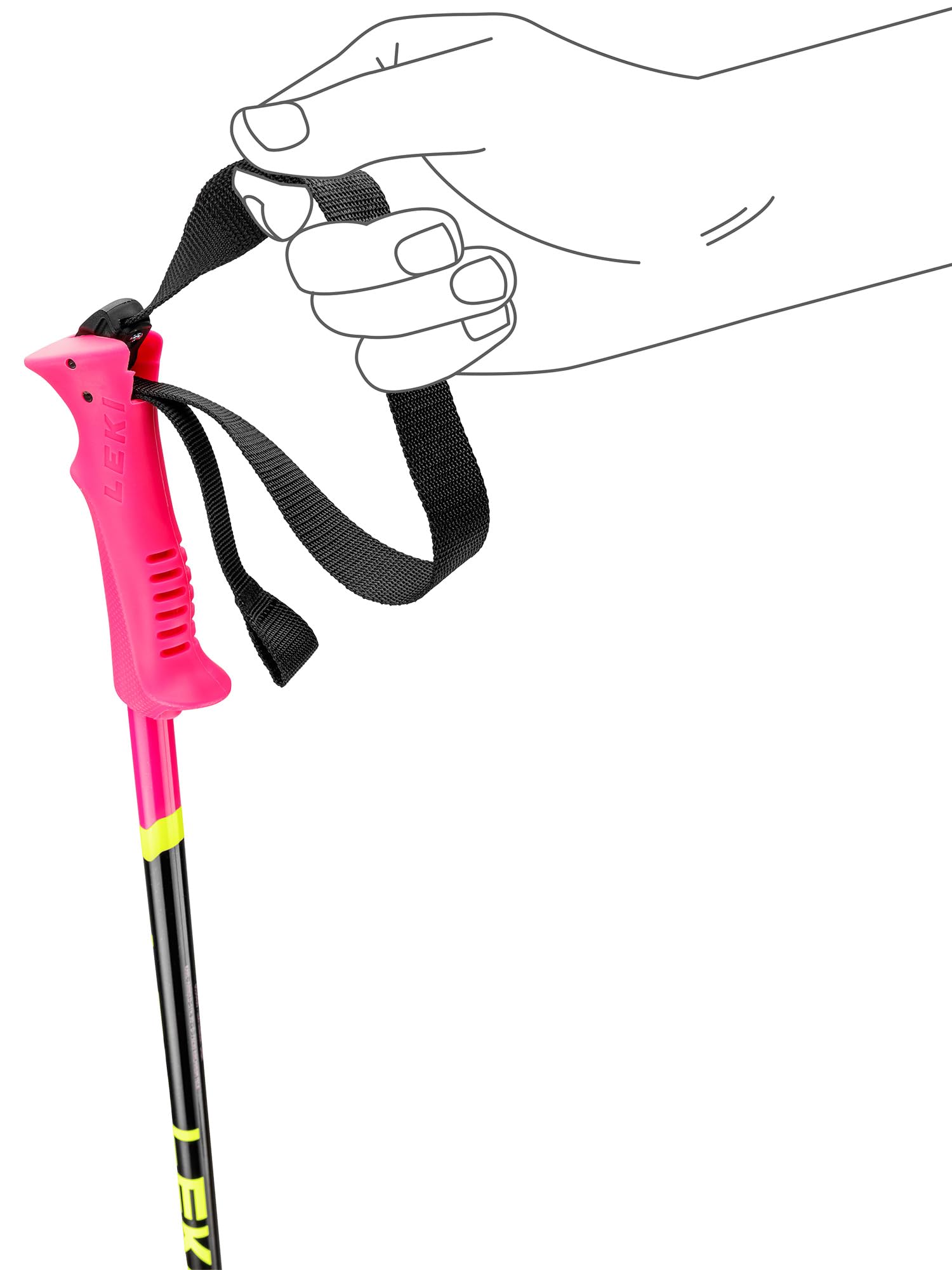LEKI Racing Kids - Bâtons Ski