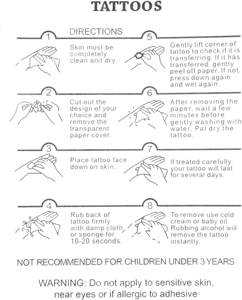 15Pcs Metallic Temporary Transfer Tattoos - Image 5