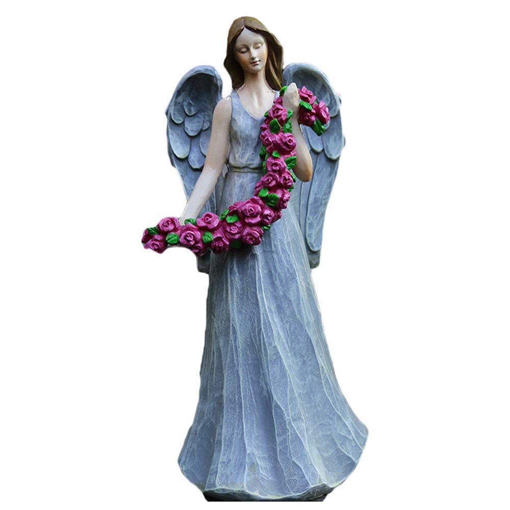 Figurines commémoratives de fée pour aménagement extérieur et salon chic