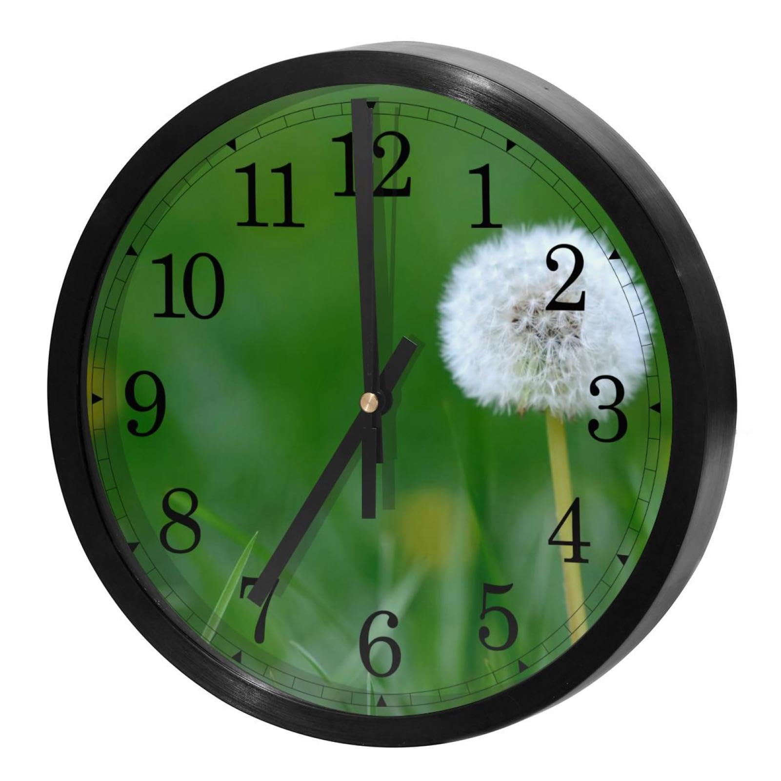 Horloge murale silencieuse sans tic-tac montre ronde à quartz pour école et bureau