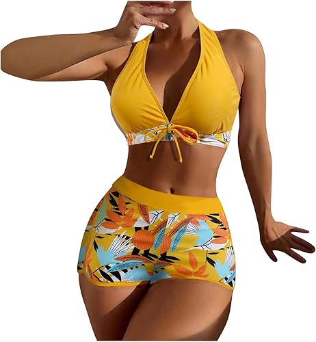 Trajes de baño de una pieza para mujer traje de baño de una pieza pantalones cortos de natación para mujer traje de baño de una pieza con realce