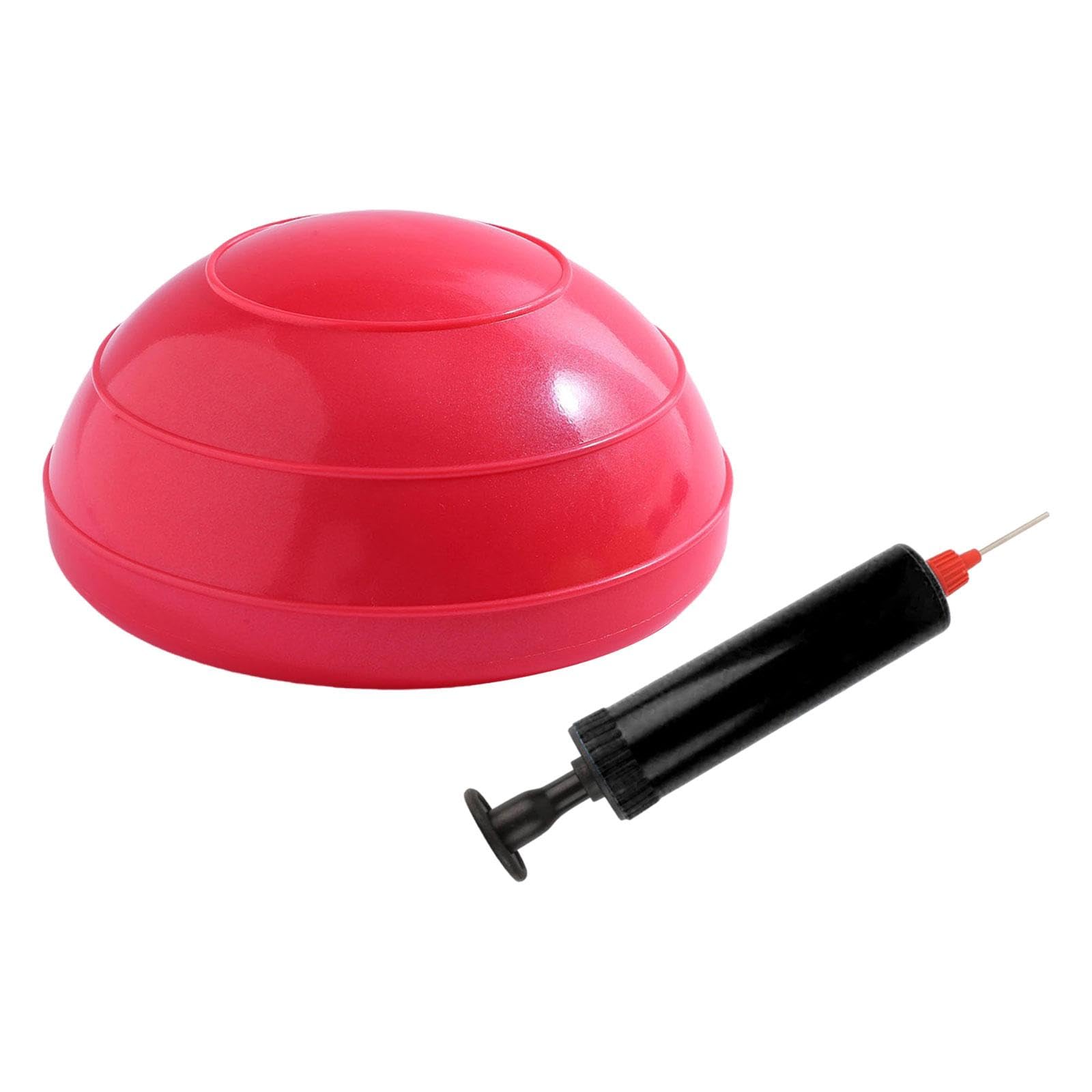 BNF® Half Exercise Ball Practical Nonslip Base for Indoor Outdoor Home Gym Office red-Sports, Fitness & Outdoors/Exercise & Fitness/Accessories/Gyroscopic Hand Exercise Balls-image-32