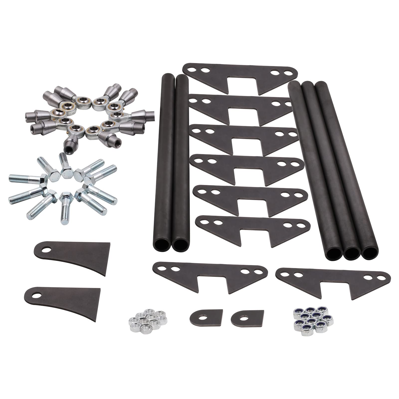 Waverspeed Parallel 4 Link Suspension Kit Universal 5 Bars Classic Car Rat Rod s Weld On 4 Link 1.25" x 24" Bars