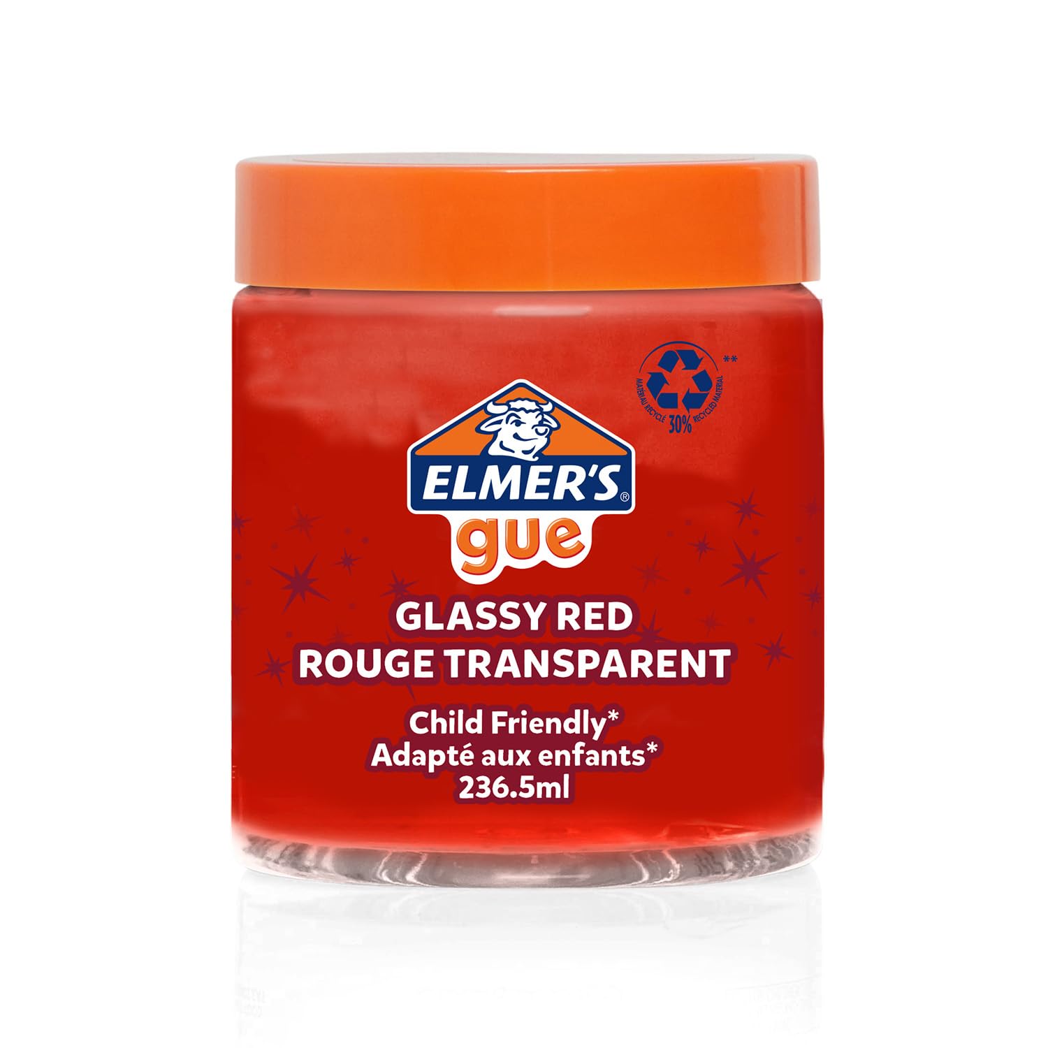 Amazon.co.jp: ELMER'S エルマーズ カラーグー レッド スライム 236ml