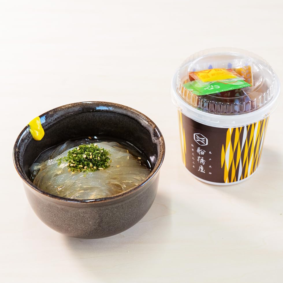 Amazon | 船橋屋 ところてん 4個セット【冷蔵品】 手土産 和菓子