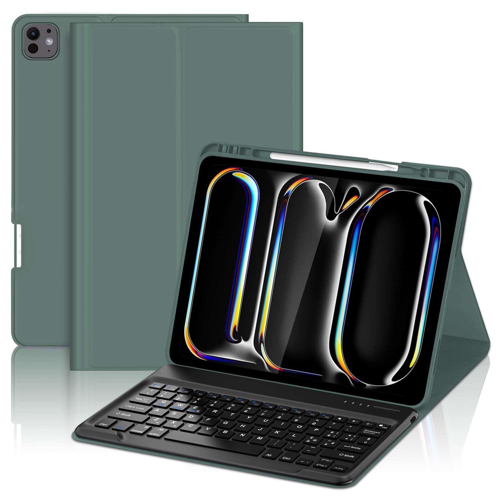 IVEOPPE Tastatur für Samsung Galaxy Tab S9FE/S10FE 10.9", Hü